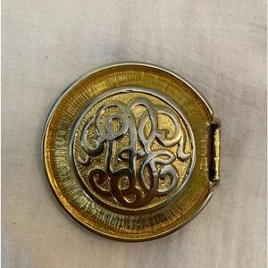 Paquetta Signed Vintage Belt Buckle for Craft Projects DIY‎